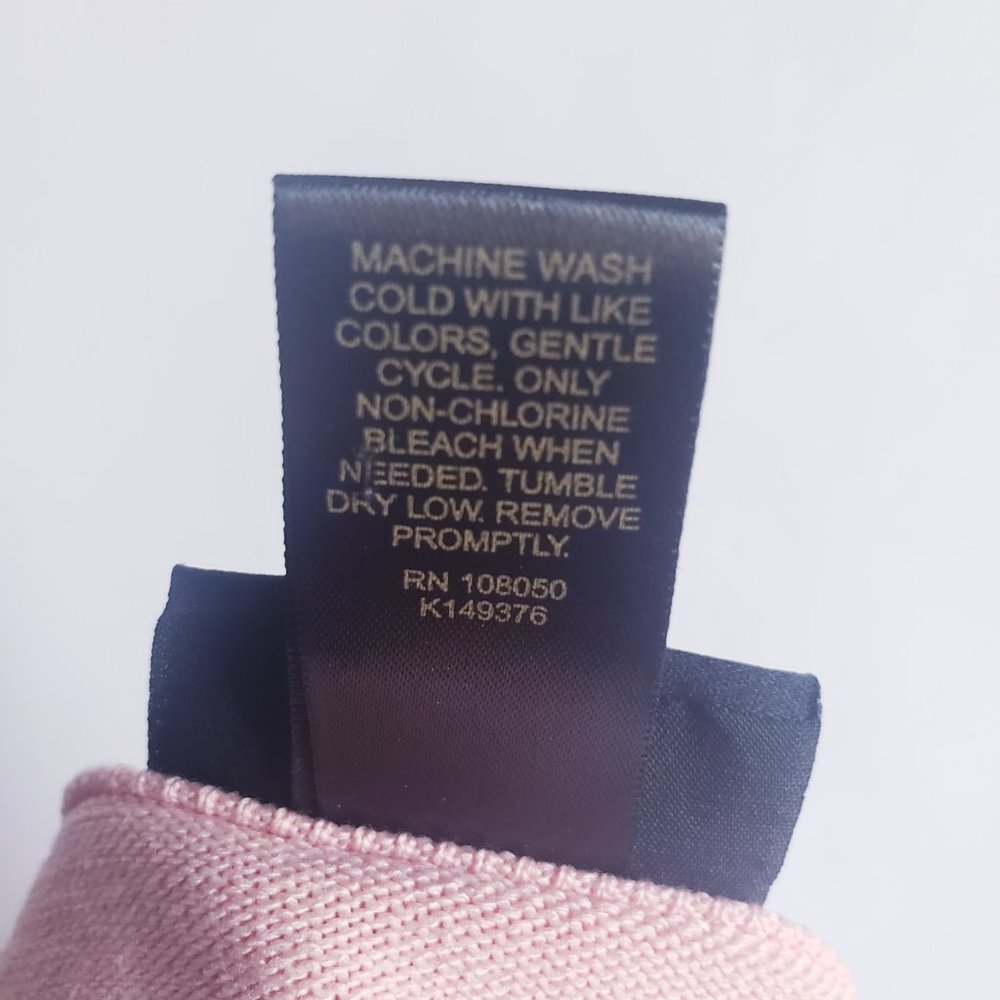Lane Bryant Pink knit top - Picture 7 of 7